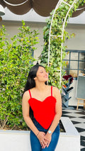 Sweetheart Red Top