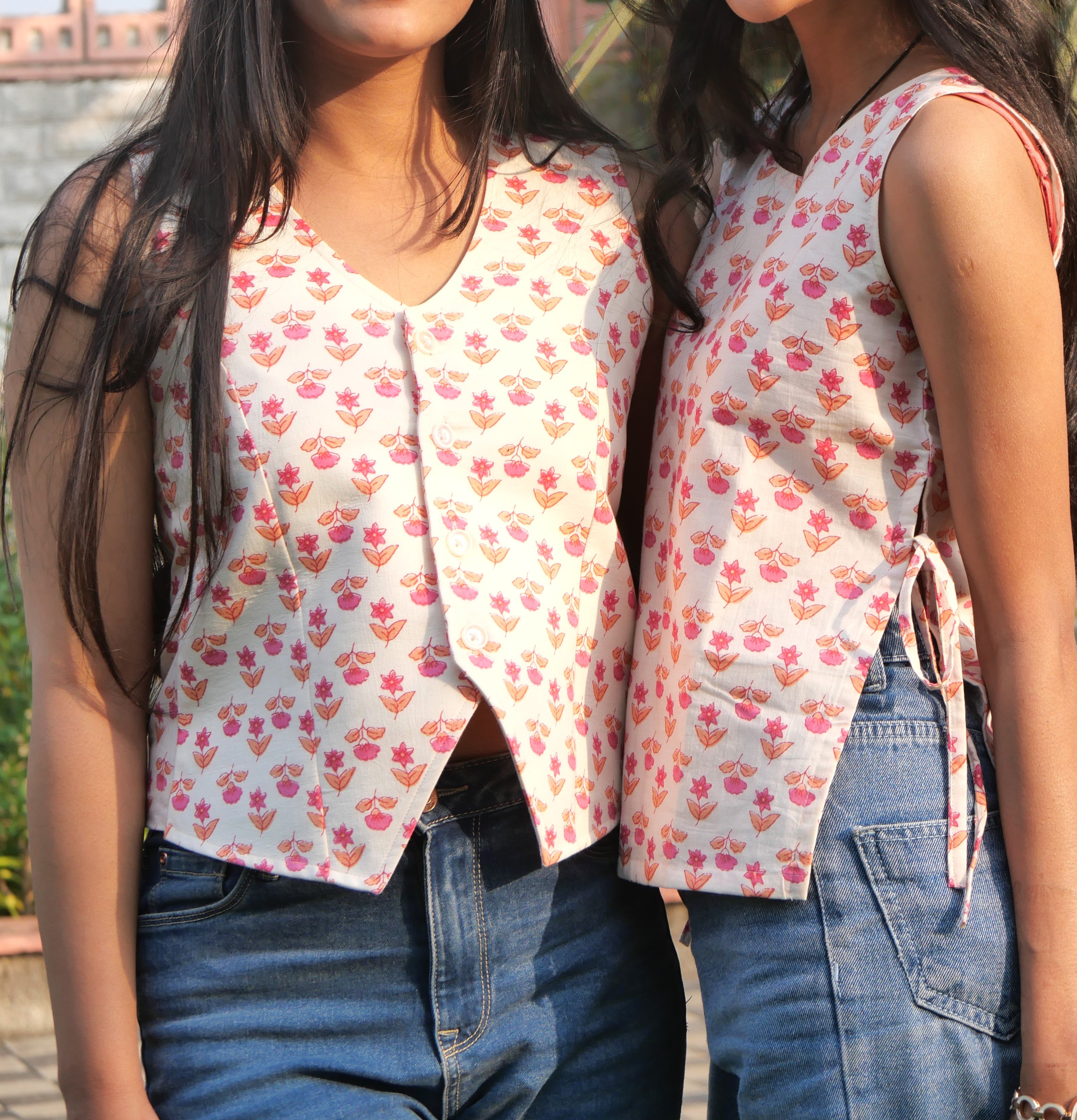 Bloom-Core vest coat